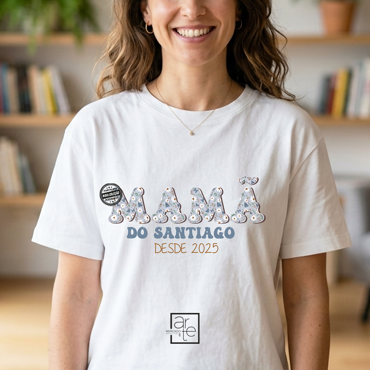 T-shirt "Mamã desde..."