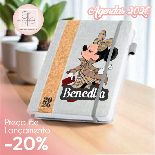 Agenda diária 2026 "Minnie Chique"