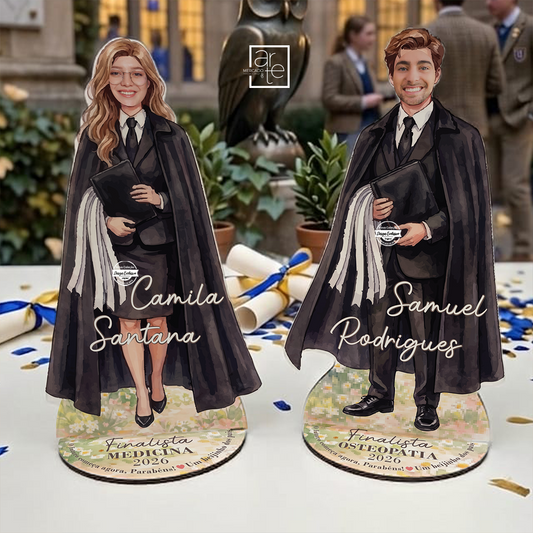 Celebra um momento inesquecível com uma lembrança única e cheia de brilho! 🎓✨

Moldura silhueta finalista "O futuro começa agora, Parabéns!", personalizada com fotografia, nome e frase que desejar.&nbsp;


Porque cada conquista merece ser celebrada em grande!&nbsp;