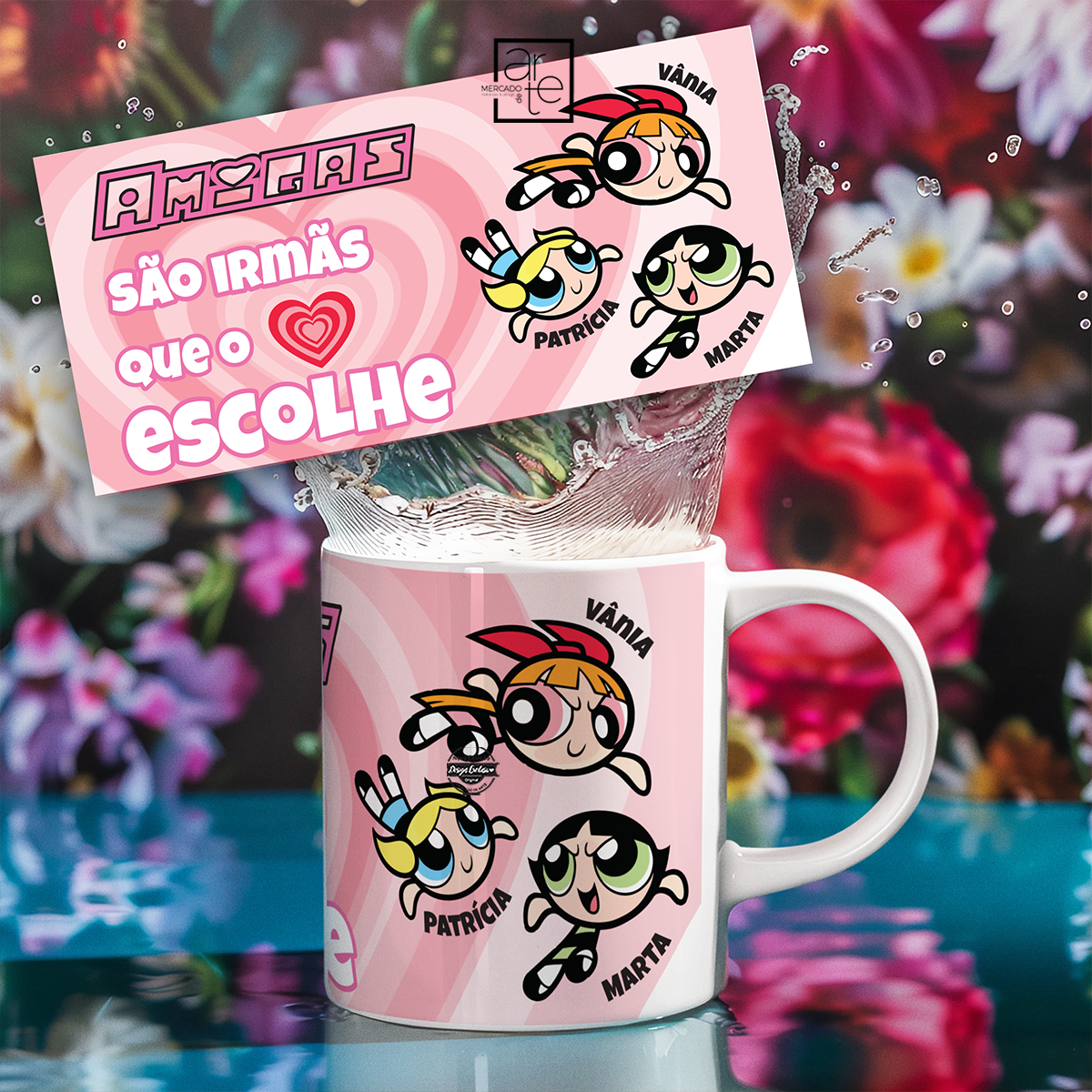 Caneca "Powerpuff Girls"