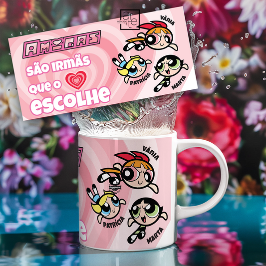Caneca "Powerpuff Girls"
