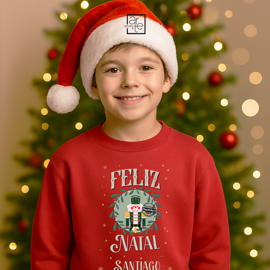 Sweat de natal "Quebra-nozes"