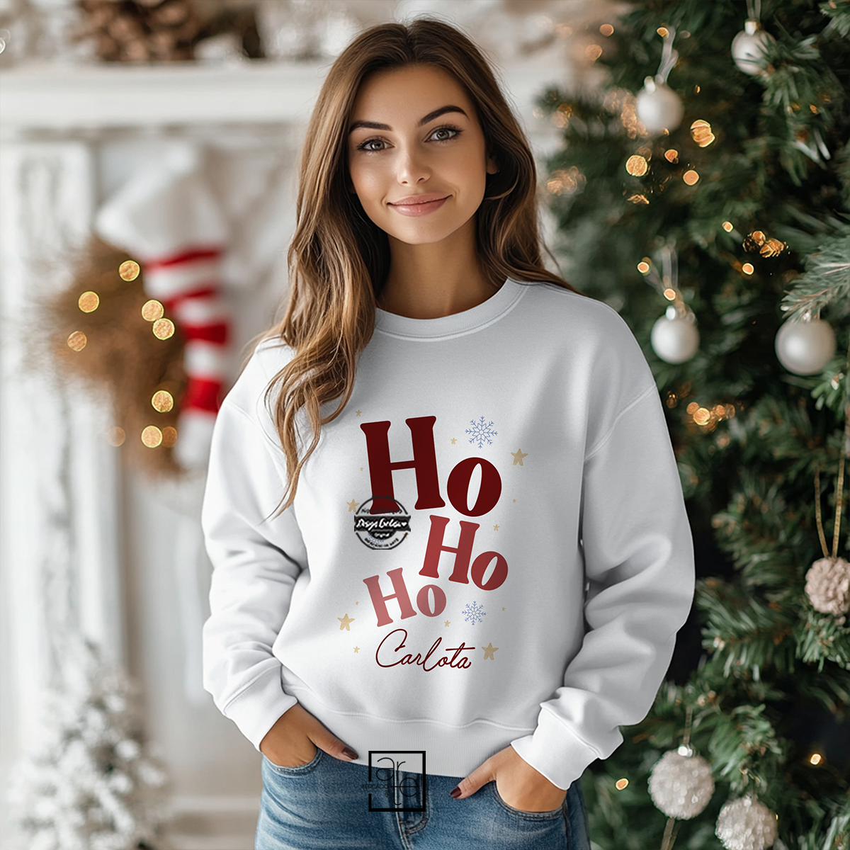 Sweat de natal "HoHoHo"