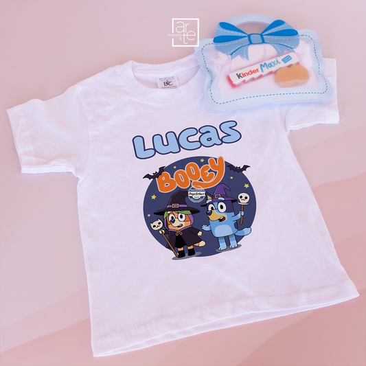 T-shirt com saco doces "Booey"
