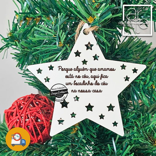 PRESENTE EXPRESSO - Estrela de Natal "memória"