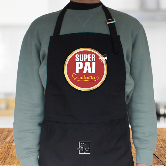 Avental "Super pai - O autêntico"