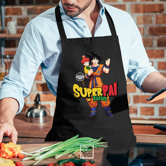 Avental Dragonball "Super Pai"