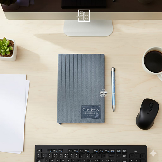 Conjunto bloco e caneta "Profissão"