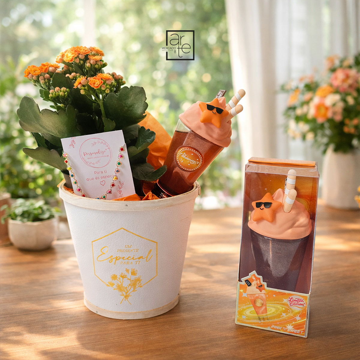 Kit cesto "Um presente especial para ti"