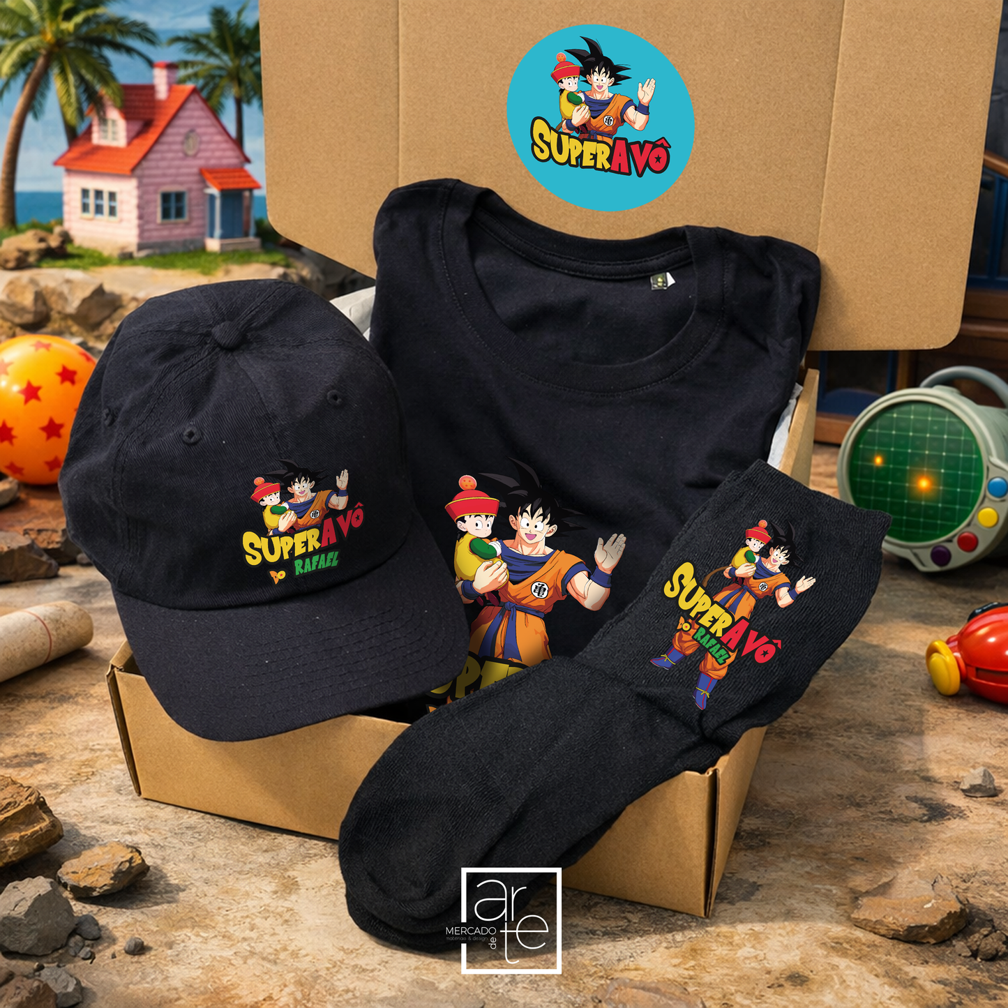 Kit Dragonball "Super Avô"