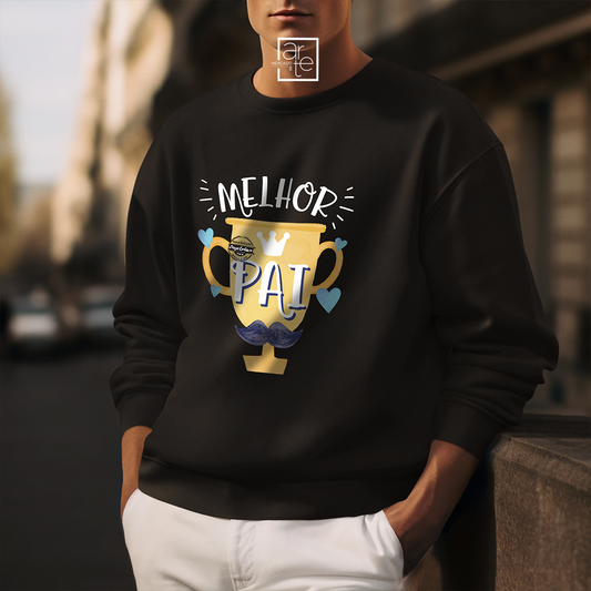 Sweat troféu "Melhor pai"
