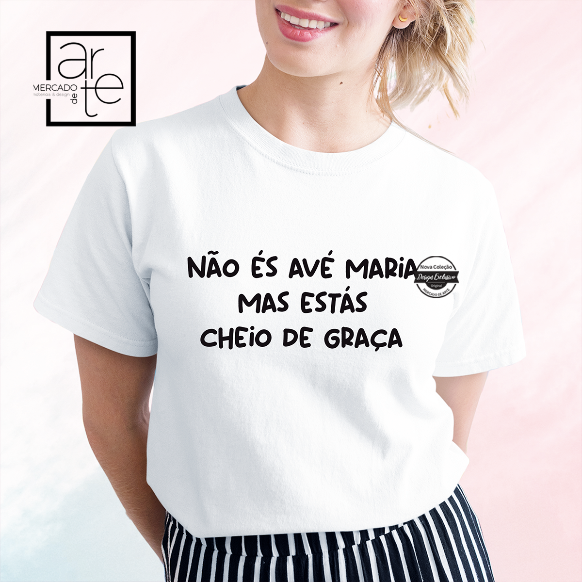 Novidade!  A nossa coleção é uma perdição! Encontre connosco as t-shirts com mais sentido de humor de sempre! Temos a ideal para qualquer ocasião! Personalize coma  frase que desejar. Disponível do S ao XL em branco ou preto.  REF: TPS035  Material 100% Al