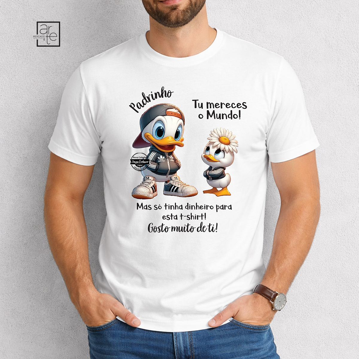 T-shirt Patos "Madrinha / Padrinho"